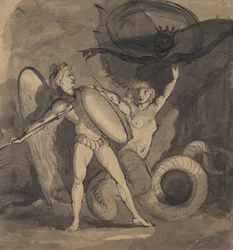 Klassieke figuren in gevecht