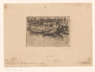 Boot in de Bickersgracht, Amsterdam