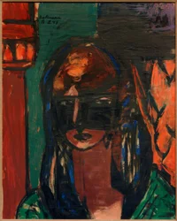 Vrouw met Masker
