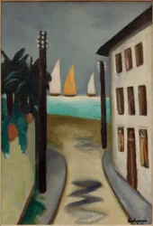 Klein Landschap. Viareggio