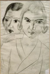 Pizchen en Quappi – Dubbelportret Marie-Louise von Motesiczky en Mathilde von Kaulbach