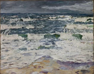 Zeegezicht, ca. 1907 (olieverf op doek)