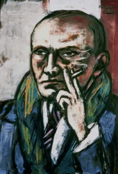 Zelfportret met sigaret