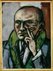 Zelfportret met sigaret