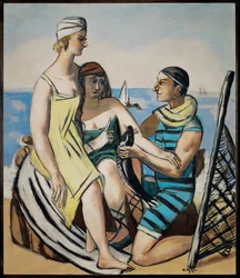 Kleine vis (schilderij op canvas)