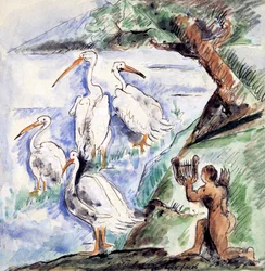 Orpheus met de Pelikanen, ca. 1900-1944