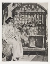 Bij de poort (Tent, opus XIV, deel 2, nr. 23)
