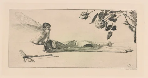 Amor (Cupido), uit de serie Ein Handschuh (Een Handschoen)