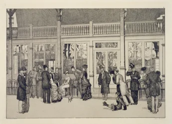 Plaats, blad 1 uit de serie „Parafrase op de vondst van een handschoen“
