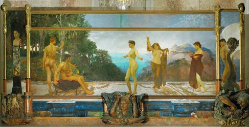 Het oordeel van Parijs, drieluik