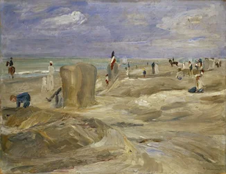 Strand bij Noordwijk