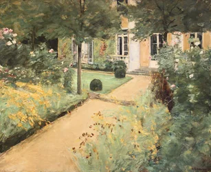 Berlijn-Wannsee, Max Liebermann, moestuin bij de villa