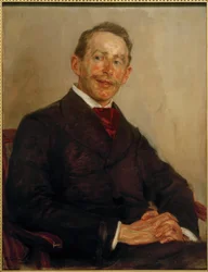 Portret van Dr. Max Linde
