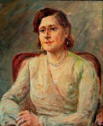 Portret van Lydia Petrowa