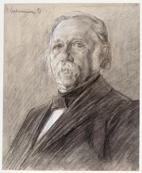 Portret van Theodor Fontane