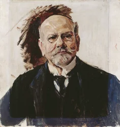 Portretstudie van Emil Rathenau