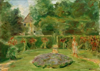 Het ronddeel in de haagtuin