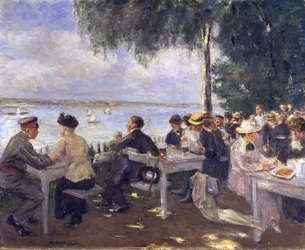 Tuinrestaurant aan de Havel. Nikolskoe