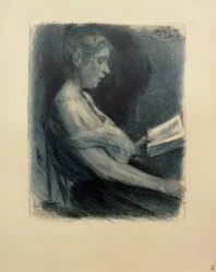 Lezend meisje