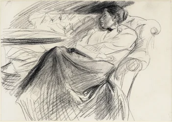 Martha Liebermann, slapend