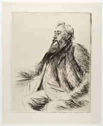Portret van Justus Brinckmann