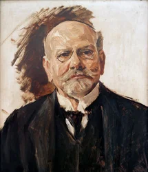 Portret van Emil Moritz Rathenau 1838-1915, 1907