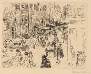De Joodse wijk in Amsterdam, 1906