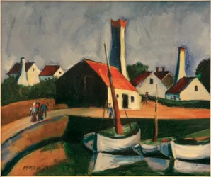 Vissershaven op Bornholm
