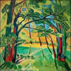Kurische boslandschap