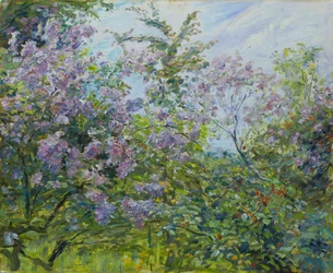 Bloeiende sering, c.1921