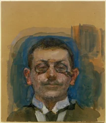 Zelfportret en face