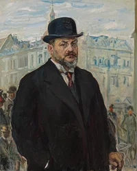 Zelfportret met zwarte hoed