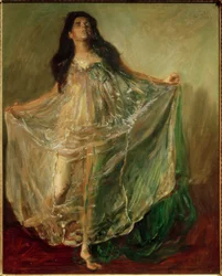 Danseres in Zilver