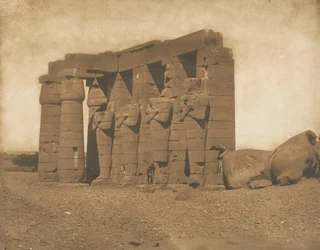 Colosses du Ramesséum, 1850