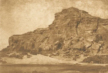 Djebel-Aboucir - Linkeroever van de Tweede Cataract