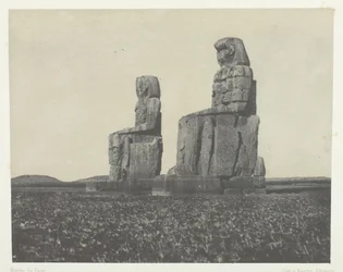 Gournah, Les Colosses, Thebe