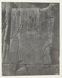 Gournah, Beelden van de Troon der Kolossen; Thebe