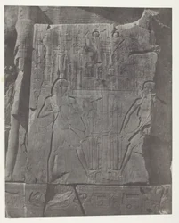 Gournah, Beelden van de Troon der Kolossen; Thebe