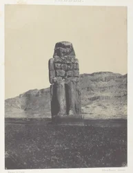 Gournah, Standbeeld van Memnon; Thebe