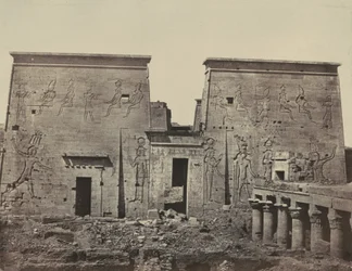 Grote tempel van Isis in Philae