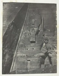 Ibsamboul, Colosse Oriental Du Grand Spéos De Phrè, Nubië, 184951, gedrukt 1852
