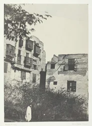Huis en Tuin in de Frankwijk, Le Kaire, 1849-51, gedrukt 1852