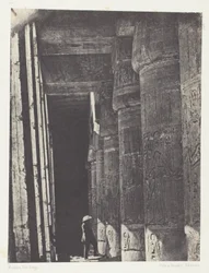 Médinet-Habou, Galerie van het Paleis van Ramsès-Méiamoun; Thebe