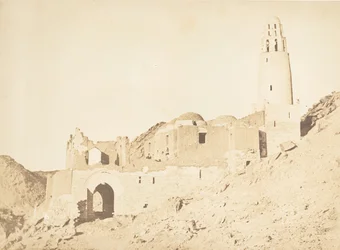 Moskee van Belal, ten zuiden van Philae Rechteroever, 11 april 1850