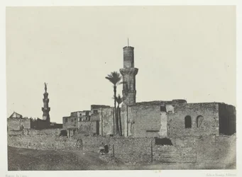 Moskee bij Bab-el-Saïda, Caïro, 1849-51, gedrukt 1852