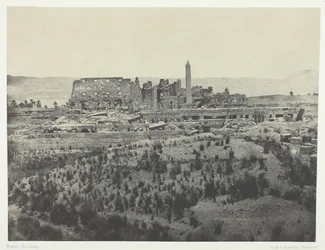 Palais de Karkak, Vue générale des Ruines, Prise a l