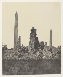 Paleis van Karnak, De Obelisken; Thebe