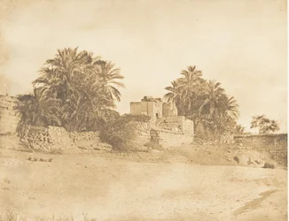 Ruïnes van een Romeinse Triomfboog, in Philae, april 1850