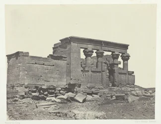 Tempel van Dendur, Nubië, 1849-1851, gedrukt 1852