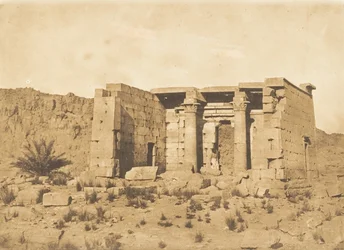 Vue du Temple de Tafah Taphis, 9 april 1850